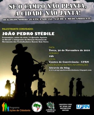 O povo planta a cidade janta