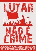 Cartaz lutar não é crime